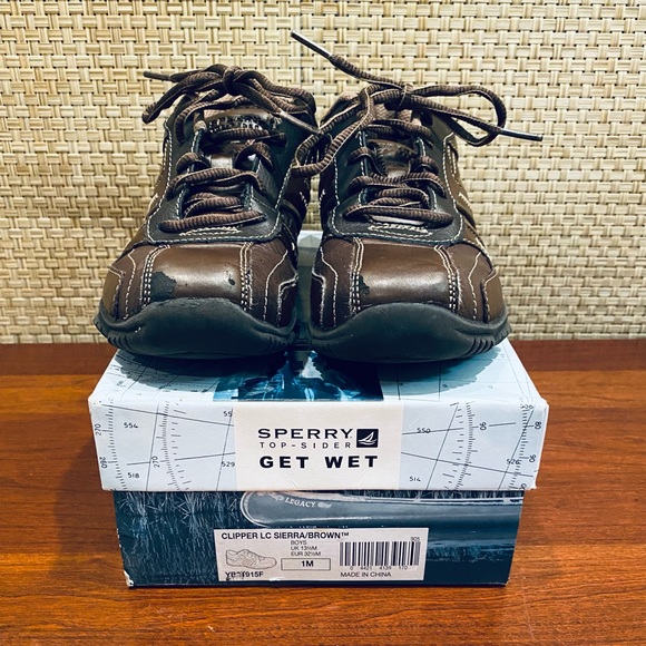 🌟HP🌟Leather Tie Casual Shoe Sperry 1 - Picture 2 of 8